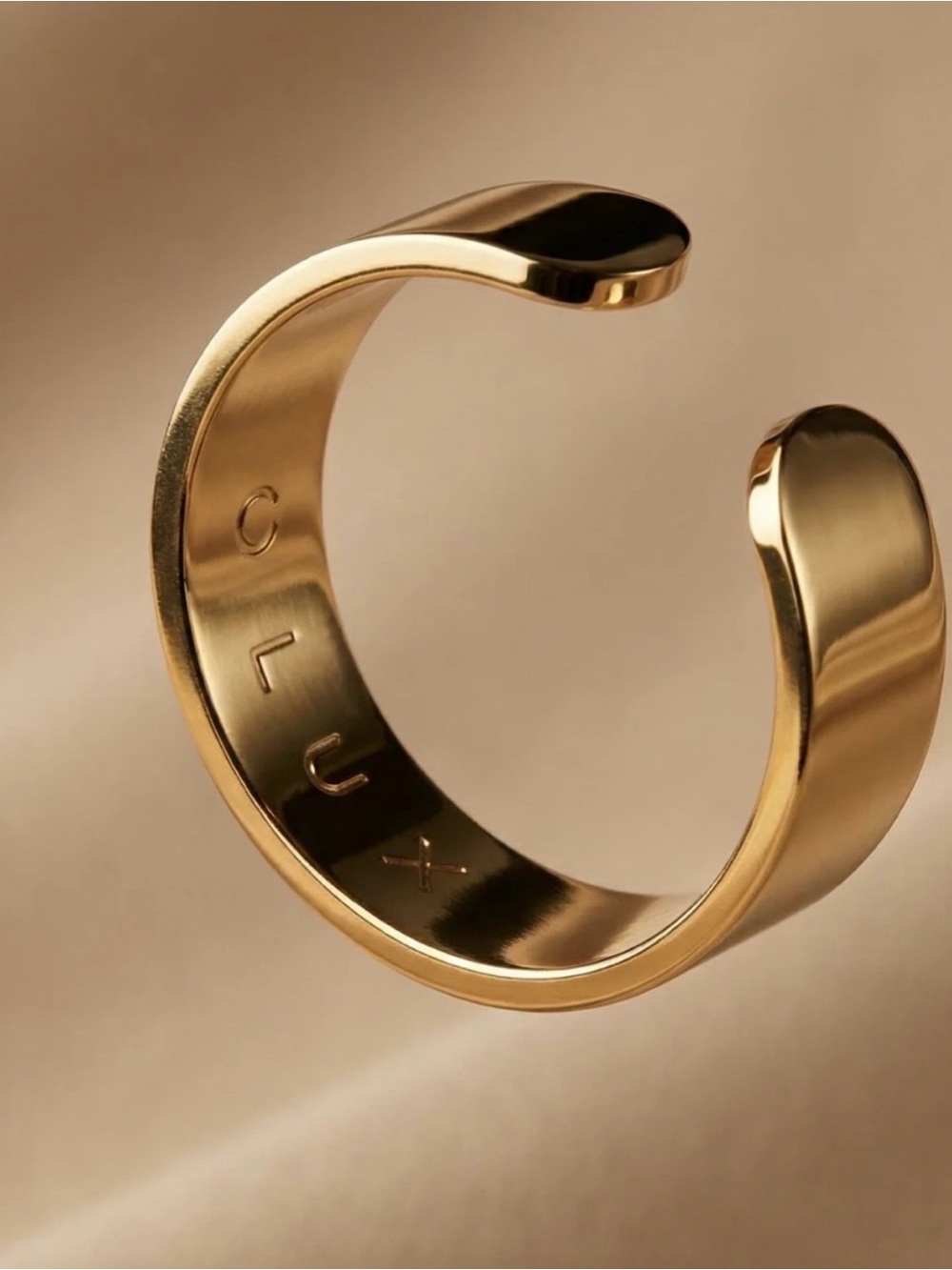 Olux Gold open ring